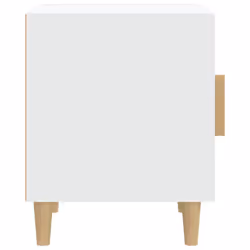VidaXL 812043 nightstand/bedside table White - Additional view 5