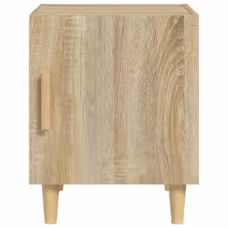 VidaXL 812049 nightstand/bedside table Oak - Additional view 4