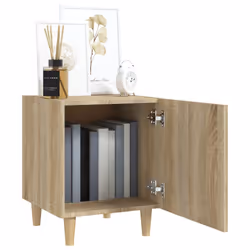 VidaXL 812049 nightstand/bedside table Oak - Additional view 8