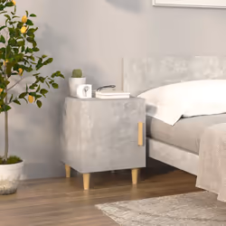 VidaXL 812050 nightstand/bedside table Concrete colour