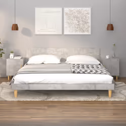 VidaXL 812050 nightstand/bedside table Concrete colour - Additional view 7