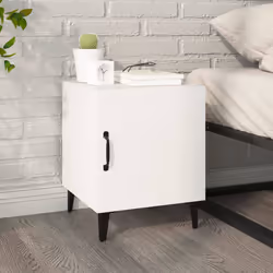 VidaXL 812060 nightstand/bedside table White