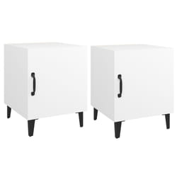 VidaXL 812061 nightstand/bedside table White