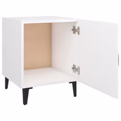 VidaXL 812061 nightstand/bedside table White - Additional view 5