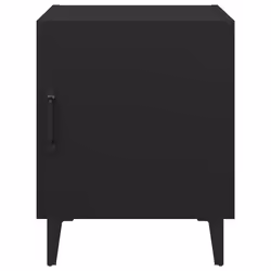 VidaXL 812062 nightstand/bedside table Black
