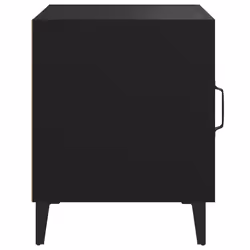 VidaXL 812063 nightstand/bedside table Black - Additional view 5
