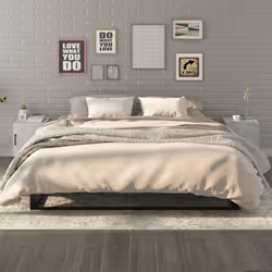 VidaXL 812069 nightstand/bedside table Concrete colour