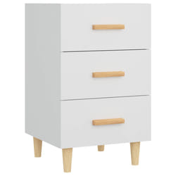 VidaXL 812078 nightstand/bedside table White