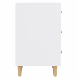 VidaXL 812078 nightstand/bedside table White - Additional view 5