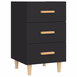 VidaXL 812079, Black, Wood, 400 mm, 400 mm, 660 mm, 1 pc(s)