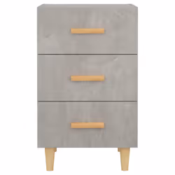 VidaXL 812082 nightstand/bedside table Concrete colour - Additional view 4