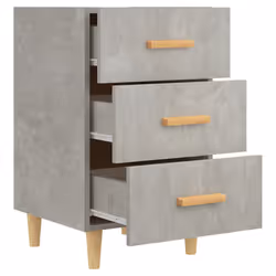 VidaXL 812082 nightstand/bedside table Concrete colour - Additional view 6