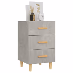 VidaXL 812082 nightstand/bedside table Concrete colour - Additional view 7