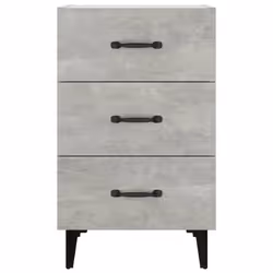 VidaXL 812091 nightstand/bedside table Concrete colour