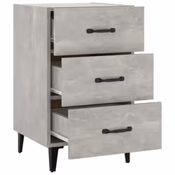 VidaXL 812091 nightstand/bedside table Concrete colour - Additional view 5