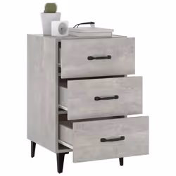VidaXL 812091 nightstand/bedside table Concrete colour - Additional view 6