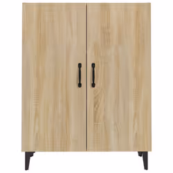 vidaXL Sideboard Console Cabinet Cupboard Storage Organiser Engineered Wood - sonoma oak - Additional view 4