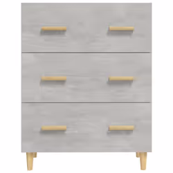 vidaXL Sideboard Engineered Wood Home Storage Cabinet Highboard Multi Colours - concrete grey - Additional view 4