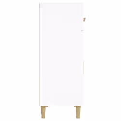 vidaXL Sideboard Engineered Wood Console Cabinet Home Organiser Multi Colours - white - Additional view 6