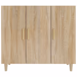 vidaXL Sideboard Console Cabinet Cupboard Storage Organiser Engineered Wood - sonoma oak - Additional view 4