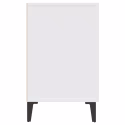 vidaXL Sideboard Storage Cupboard Cabinet Buffet Highboard Engineered Wood - white - Additional view 7