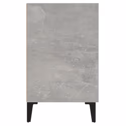 vidaXL Sideboard Storage Cupboard Cabinet Buffet Highboard Engineered Wood - concrete grey - Additional view 7