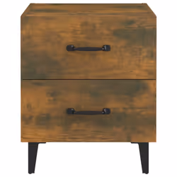 VidaXL 817291 nightstand/bedside table Oak - Additional view 4