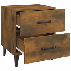 VidaXL 817291 nightstand/bedside table Oak - Additional view 5