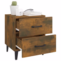VidaXL 817292 nightstand/bedside table Oak