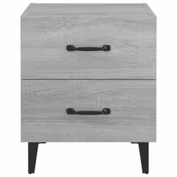 VidaXL 817293 nightstand/bedside table Oak - Additional view 4