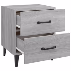 VidaXL 817293 nightstand/bedside table Oak - Additional view 5