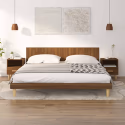 VidaXL 817302 nightstand/bedside table Oak