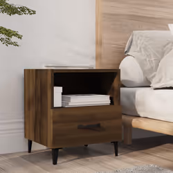 VidaXL 817308 nightstand/bedside table Oak - Additional view 8