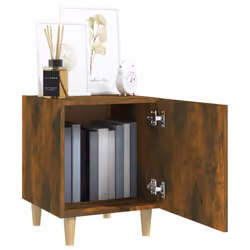 VidaXL 817309 nightstand/bedside table Oak - Additional view 7