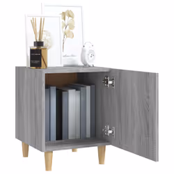 VidaXL 817311 nightstand/bedside table Oak - Additional view 7