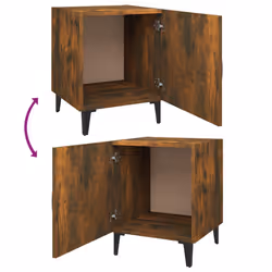 VidaXL 817316 nightstand/bedside table Oak - Additional view 7