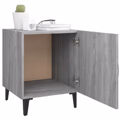 VidaXL 817317 nightstand/bedside table Oak - Additional view 6