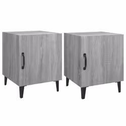 VidaXL 817318, Oak, Metal, Wood, 400 mm, 400 mm, 500 mm, 2 pc(s)