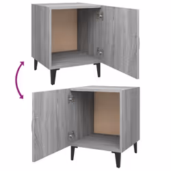VidaXL 817318 nightstand/bedside table Oak - Additional view 7