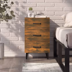 VidaXL 817324 nightstand/bedside table Oak - Additional view 7