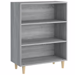 vidaXL Sideboard Engineered Wood Console Cabinet Home Organiser Multi Colours - grey sonoma