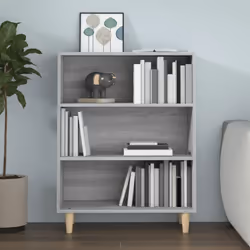 vidaXL Sideboard Engineered Wood Console Cabinet Home Organiser Multi Colours - grey sonoma - Additional view 6