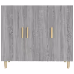 vidaXL Sideboard Console Cabinet Cupboard Storage Organiser Engineered Wood - grey sonoma - Additional view 4