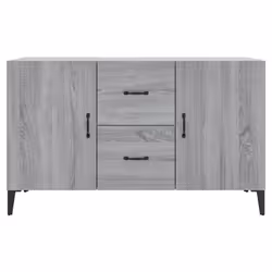 vidaXL Sideboard Storage Cupboard Cabinet Buffet Highboard Engineered Wood - grey sonoma - Additional view 6