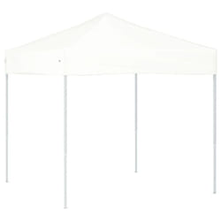 vidaXL Folding Party Tent Garden Camping Gazebo Multi Colours Multi Sizes - white, 195.5 x 195.5 x 235 cm