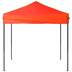 vidaXL Folding Party Tent Garden Camping Gazebo Multi Colours Multi Sizes - red, 195.5 x 195.5 x 235 cm
