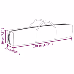 vidaXL Folding Party Tent with Sidewall Patio Camping Gazebo Pavilion Marquee - cream, 197.5 x 197.5 x 234 cm - Additional view 10