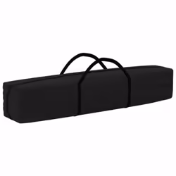 vidaXL Folding Party Tent with Sidewalls Pavilion Marquee Multi Colours/Sizes - black, 199 x 199 x 254 cm - Additional view 7