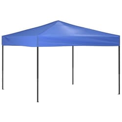 vidaXL Folding Party Tent Garden Camping Gazebo Multi Colours Multi Sizes - blue, 292 x 292 x 245 cm