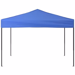 vidaXL Folding Party Tent Garden Camping Gazebo Multi Colours Multi Sizes - blue, 292 x 292 x 245 cm